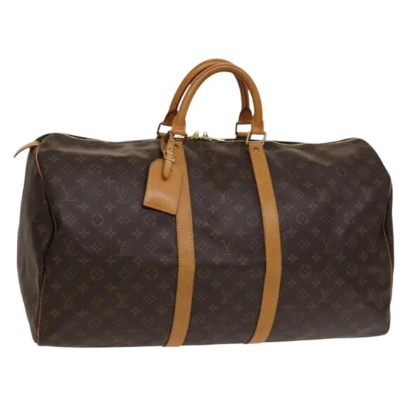 LOUIS VUITTON Monogram Keepall 55 Boston Bag - Picture 1 of 16